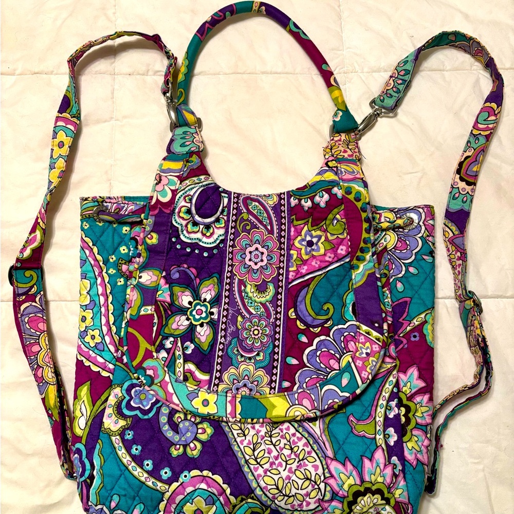Vera Bradley convertible backpack/handbag
